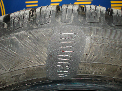 Сшивание краев пореза шины